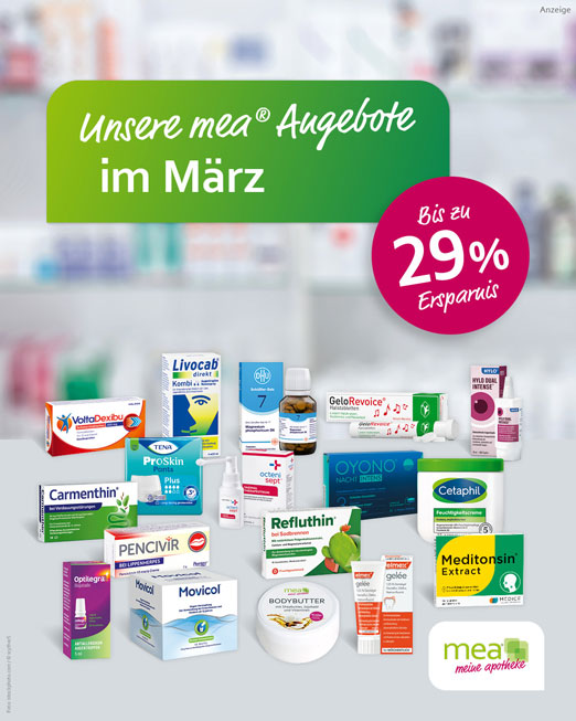Neue Angebote im März