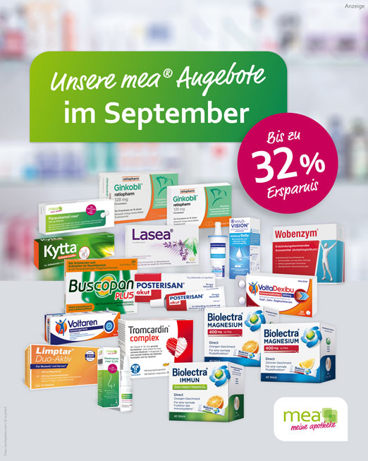 Neue Angebote im September
