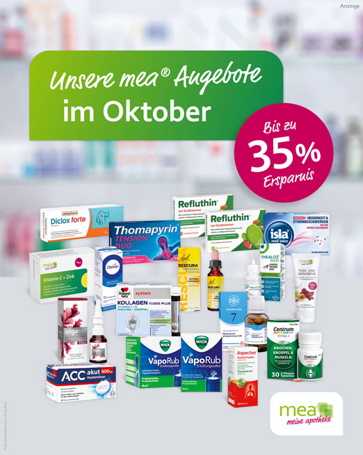 Neue Angebote im Oktober